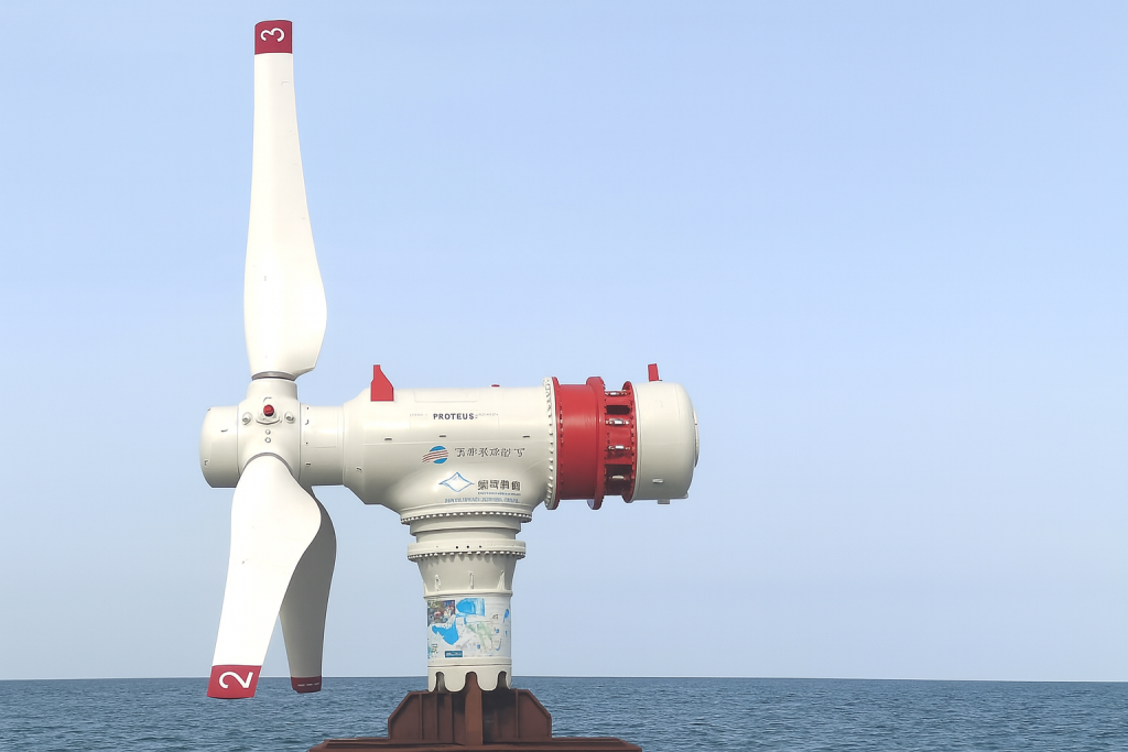 Japan’s AR1100 Tidal Turbine