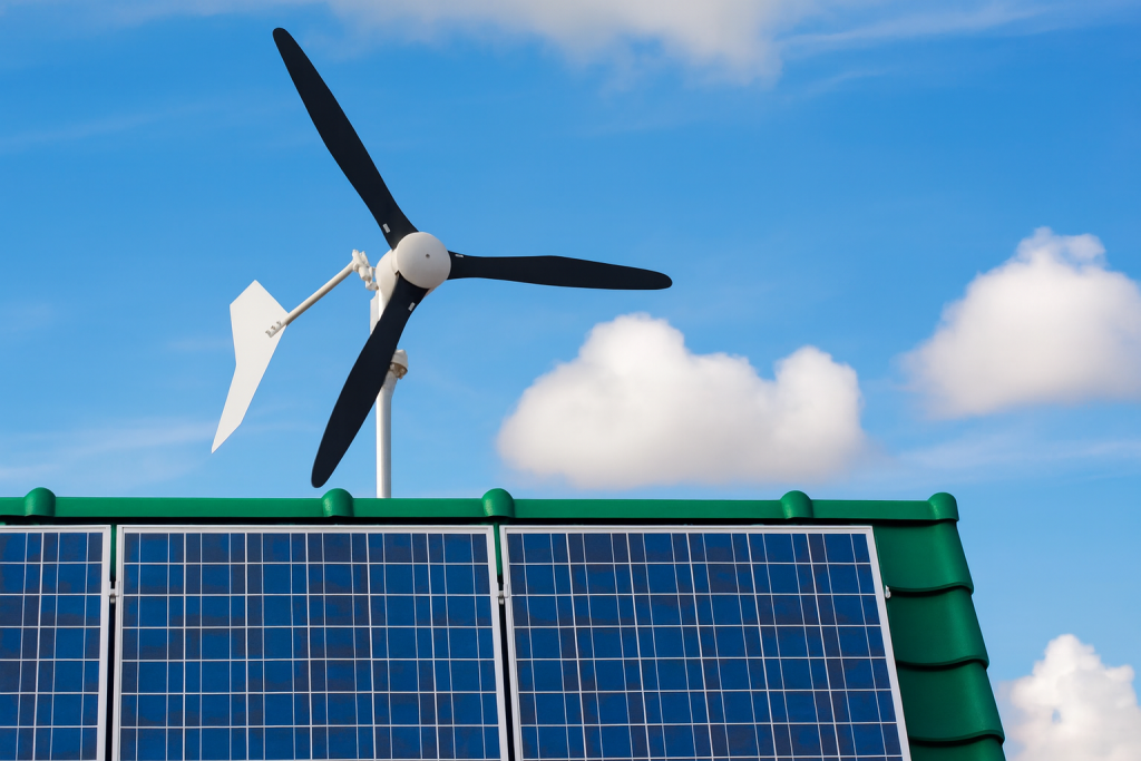 Solar Panels vs. Wind Turbines