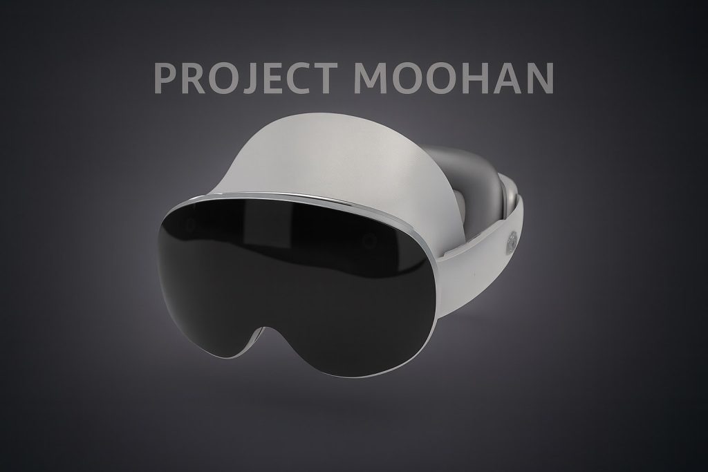 Android XR headse - Project Moohan