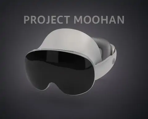 Android XR headse - Project Moohan