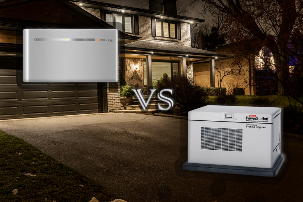 Backup Batteries vs Generators